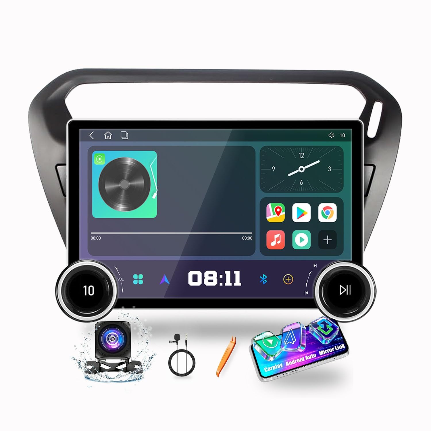 Amazon.com: for Peugeot 301 2013-2025 Display Knobs CarPlay